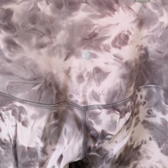 Lululemon Align Super-High-Rise Pant 28" Diamond Dye Bery Lunar Rock size 8 - Picture 5 of 5